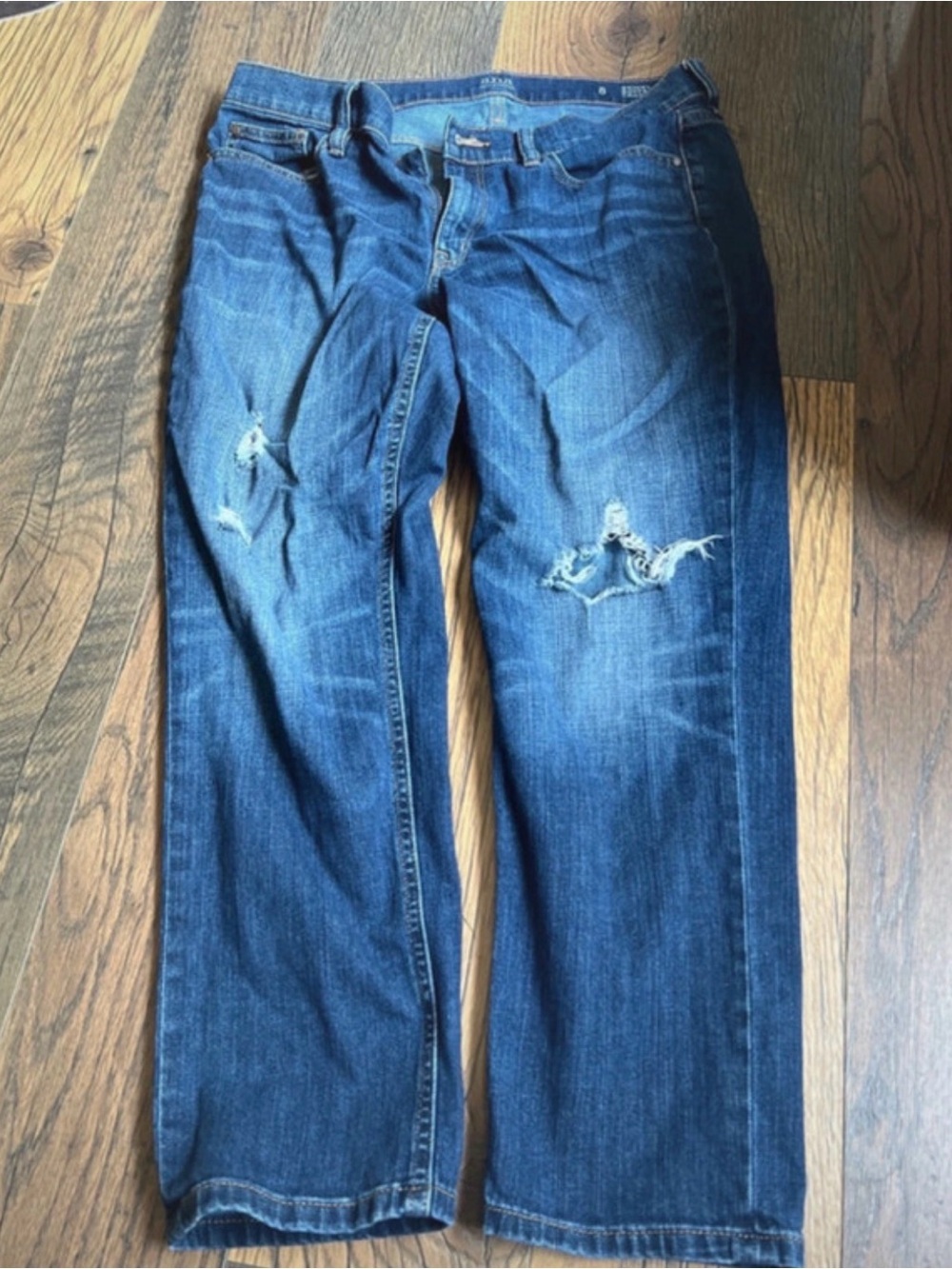 a.n.a. Size 8 Skinny Boyfriend Cropped Jeans